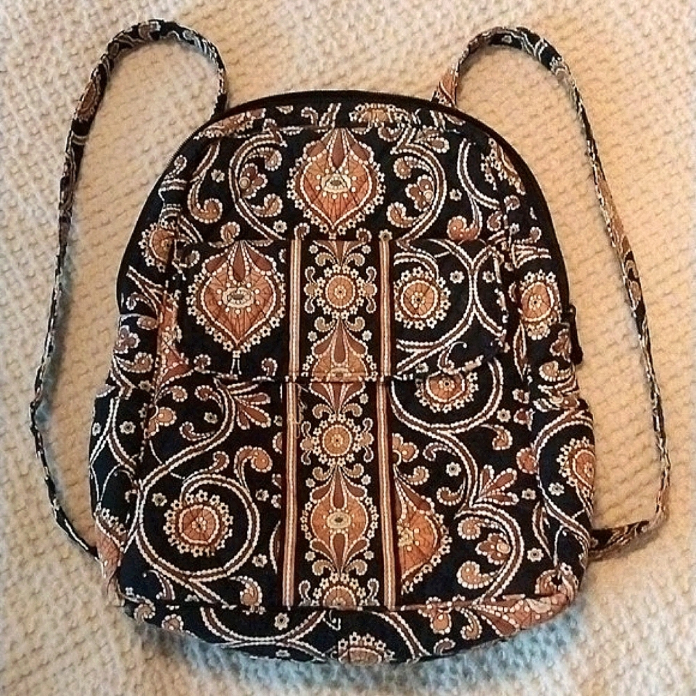 Vera Bradley Paisley Patterned Women's Backpack NWOT